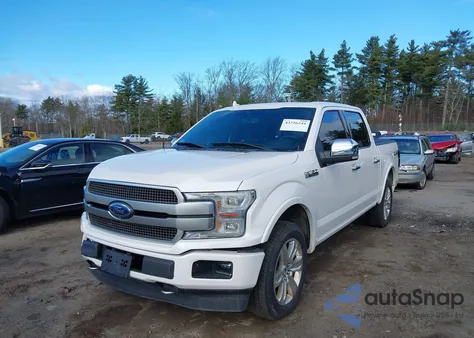 2018 Ford F-150 Platinum из США, поврежденный, VIN 1FTEW1EG0JFD65664